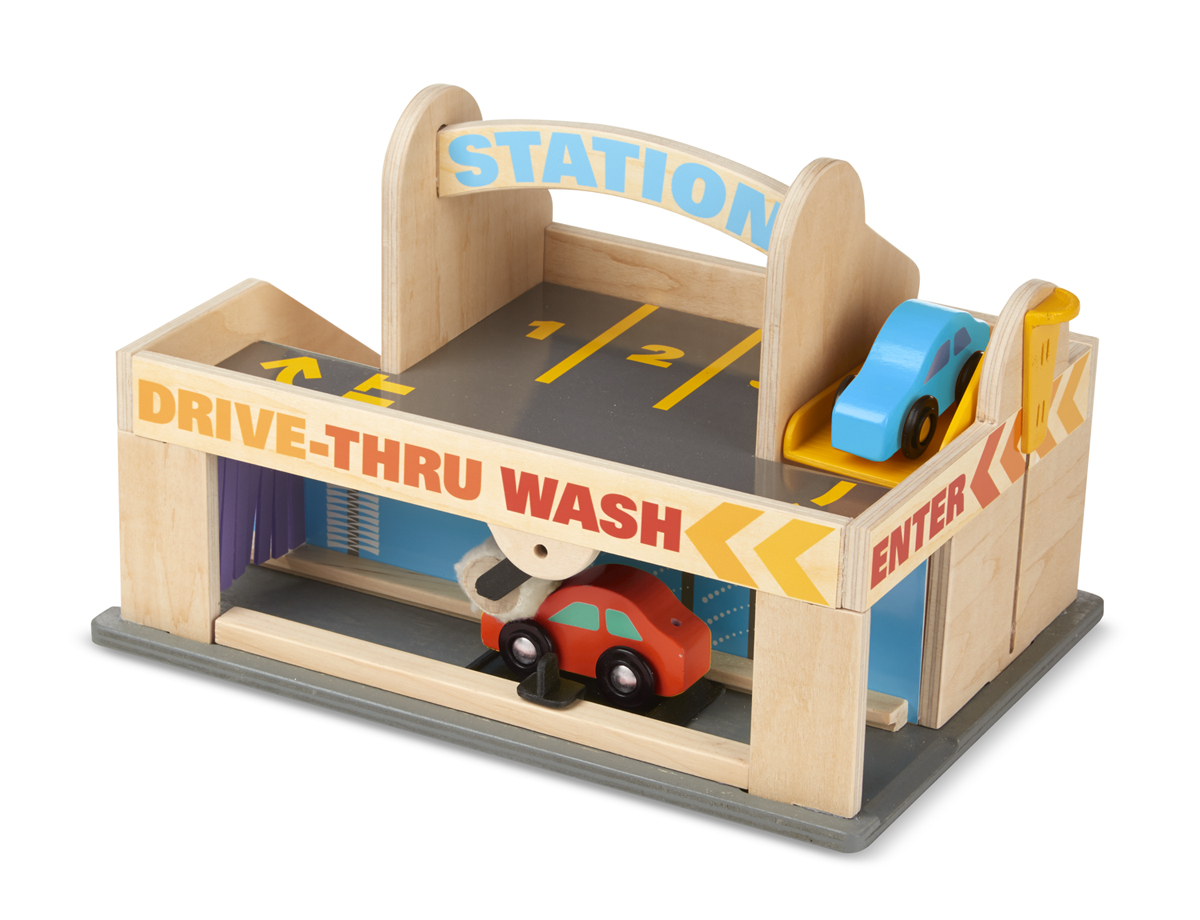 service station parking garage